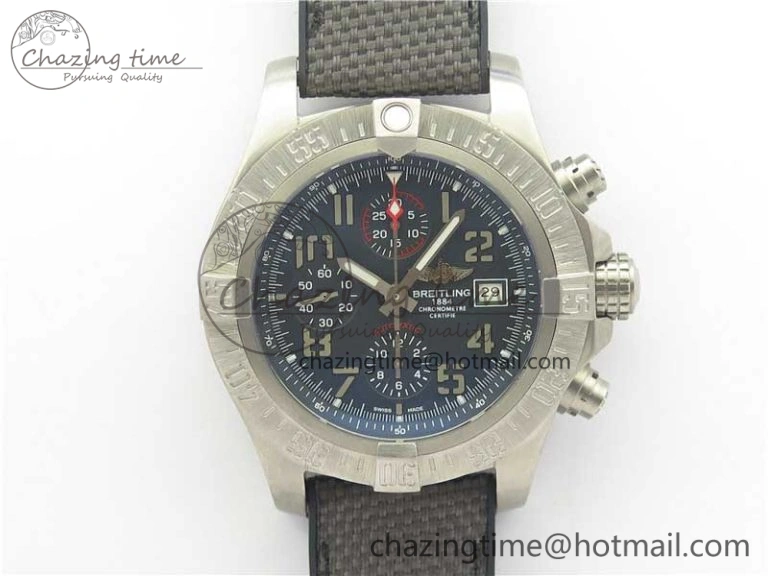 UrbanChic Avenger Bandit Titanium B50 Best Edition Gray Dial on Gray Nylon Strap A 5583