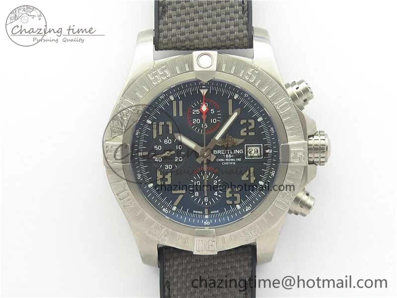 UrbanChic Avenger Bandit Titanium B50 Best Edition Gray Dial on Gray Nylon Strap A 5583