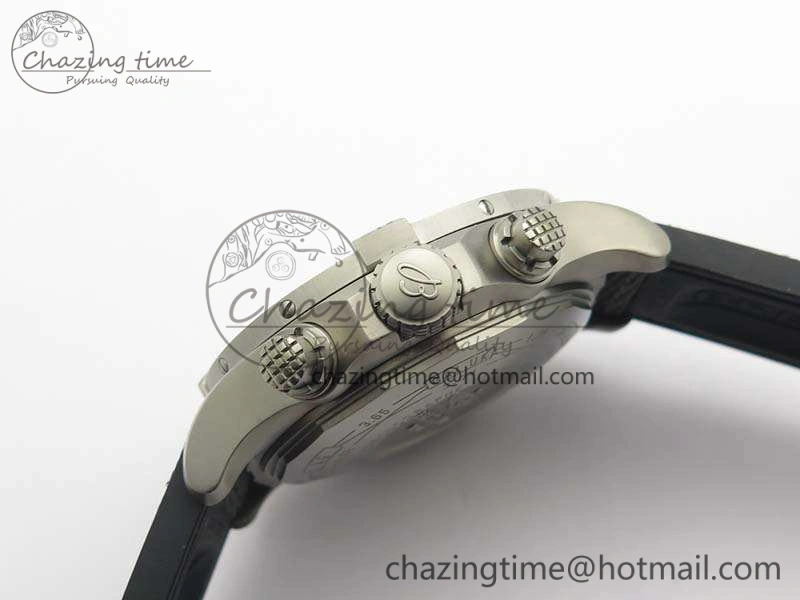 ZipUp Avenger Bandit Titanium GF 1:1 Best Edition Gray Dial On Gray Nylon Strap A7750 (Free Extra Strap) 5694