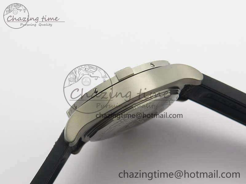 ZipUp Avenger Bandit Titanium GF 1:1 Best Edition Gray Dial On Gray Nylon Strap A7750 (Free Extra Strap) 5694