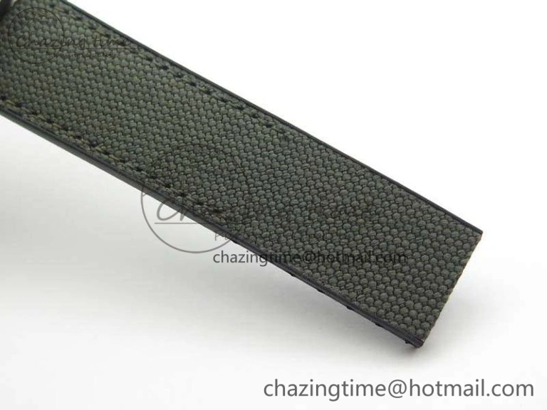 ZipUp Avenger Bandit Titanium GF 1:1 Best Edition Gray Dial On Gray Nylon Strap A7750 (Free Extra Strap) 5694