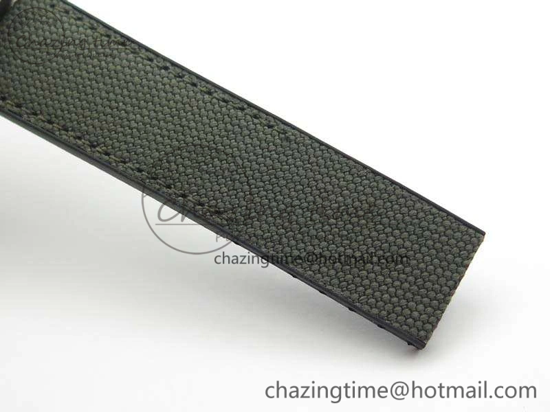 ZipUp Avenger Bandit Titanium GF 1:1 Best Edition Gray Dial On Gray Nylon Strap A7750 (Free Extra Strap) 5694