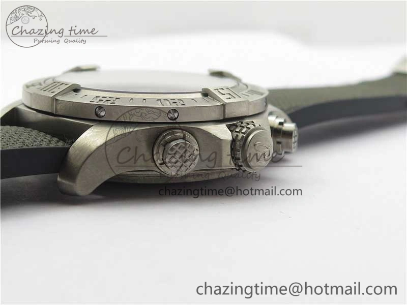 Avenger Bandit Titanium V9F 1:1 Best Edition Gray Dial on Gray Nylon Strap A Effortless 5569