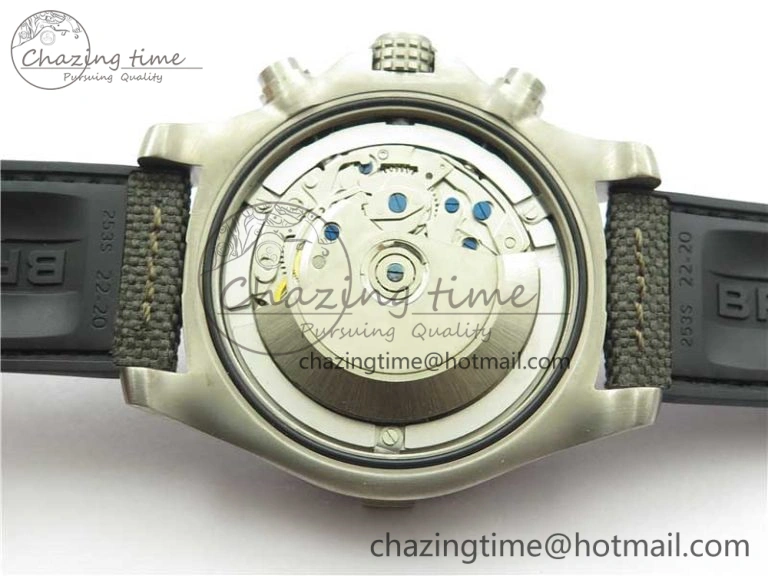 Avenger Bandit Titanium V9F 1:1 Best Edition Gray Dial on Gray Nylon Strap A Effortless 5569