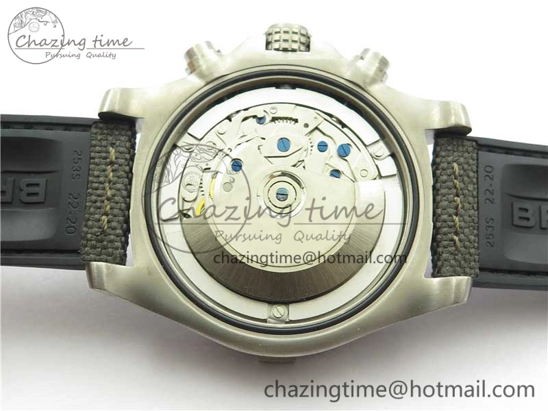 Avenger Bandit Titanium V9F 1:1 Best Edition Gray Dial on Gray Nylon Strap A Effortless 5569