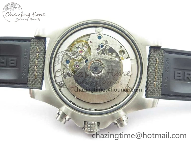 Avenger Bandit Titanium V9F 1:1 Best Edition Gray Dial on Gray Nylon Strap A Effortless 5569