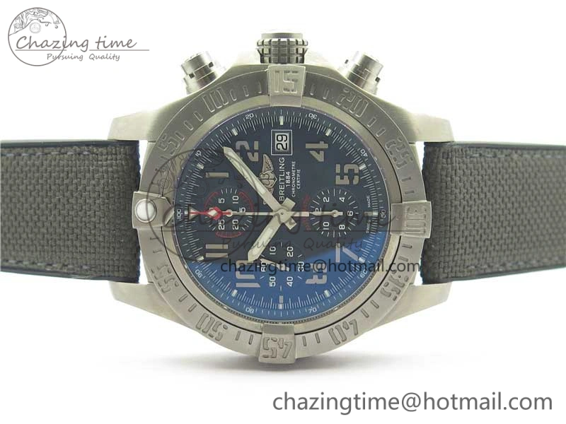 Avenger Bandit Titanium V9F 1:1 Best Edition Gray Dial on Gray Nylon Strap A Effortless 5569
