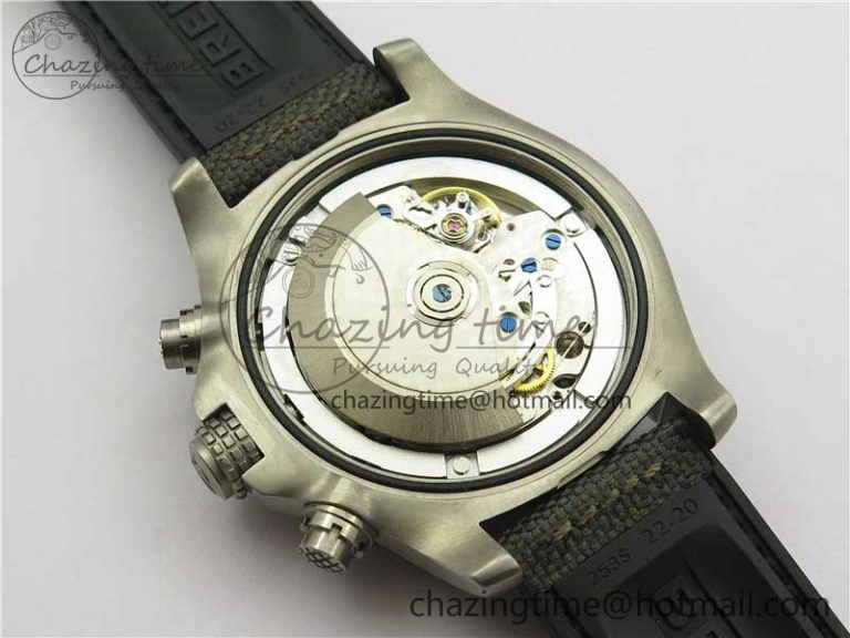 Avenger Bandit Titanium V9F 1:1 Best Edition Gray Dial on Gray Nylon Strap A Effortless 5569