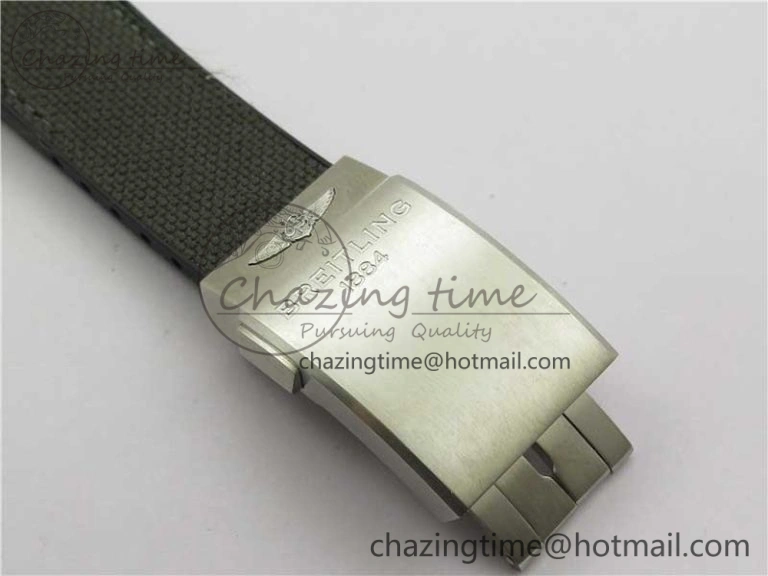 Avenger Bandit Titanium V9F 1:1 Best Edition Gray Dial on Gray Nylon Strap A Effortless 5569