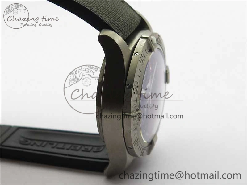 Avenger Bandit Titanium V9F 1:1 Best Edition Gray Dial on Gray Nylon Strap A Effortless 5569