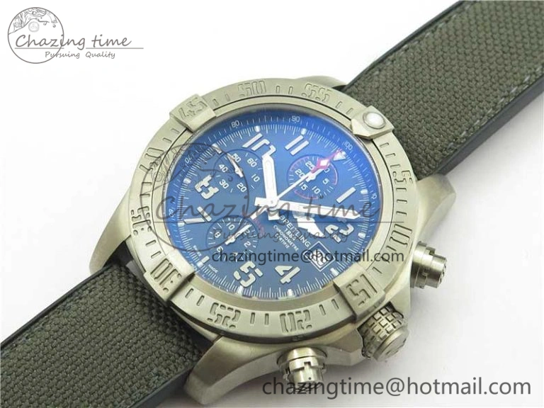 Avenger Bandit Titanium V9F 1:1 Best Edition Gray Dial on Gray Nylon Strap A Effortless 5569