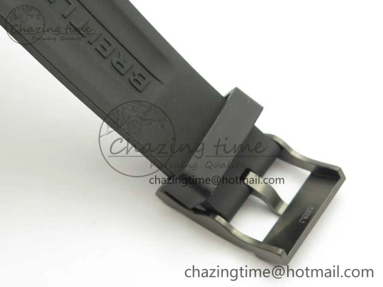 Avenger BlackBird 44mm DLC GF 1:1 Best Edition Titanium Case Black Dial on Black Rubber Strap A2824 V4 (Free Box) Popular 5607