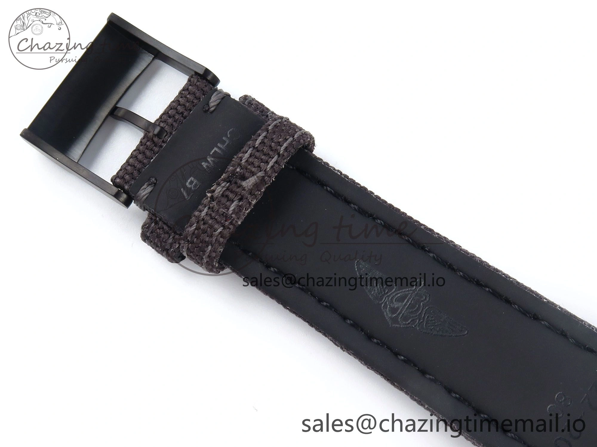 AllSeason Avenger BlackBird 44mm TF 1:1 Best Edition Black Dial on Black Nylon Strap A 5433