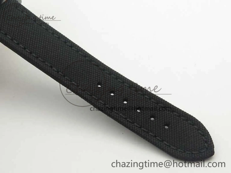 GoAnywhere Avenger Blackbird V17310 DLC GF 1:1 Best Edition Black Textured Dial On Nylon Strap A 5640