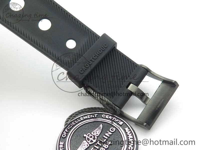 Avenger Blackbird V17311 DLC GF 1:1 Best Edition Black Dial On Rubber Strap A2824 V Durable 5710