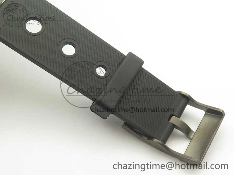 Effortless Avenger Blackbird V17311 Ti DLC 1:1 Best Edition Black CF Dial on Rubber Strap A 5606