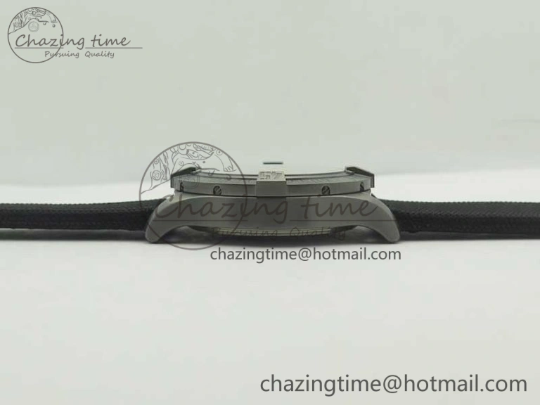 Original Avenger Blackbird V17311 Ti DLC 1:1 Best Edition Black Dial on Nylon Strap A 5608