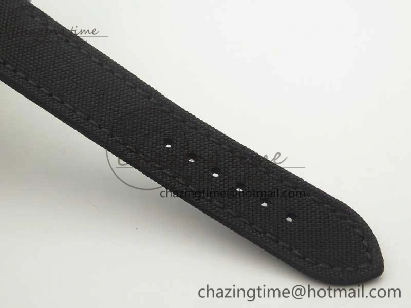 Original Avenger Blackbird V17311 Ti DLC 1:1 Best Edition Black Dial on Nylon Strap A 5608