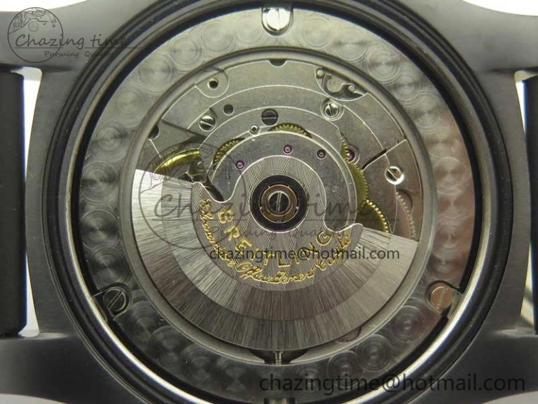 Original Avenger Blackbird V17311 Ti DLC 1:1 Best Edition Black Dial on Nylon Strap A 5608
