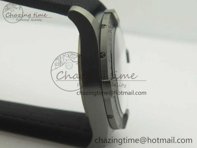 Original Avenger Blackbird V17311 Ti DLC 1:1 Best Edition Black Dial on Nylon Strap A 5608