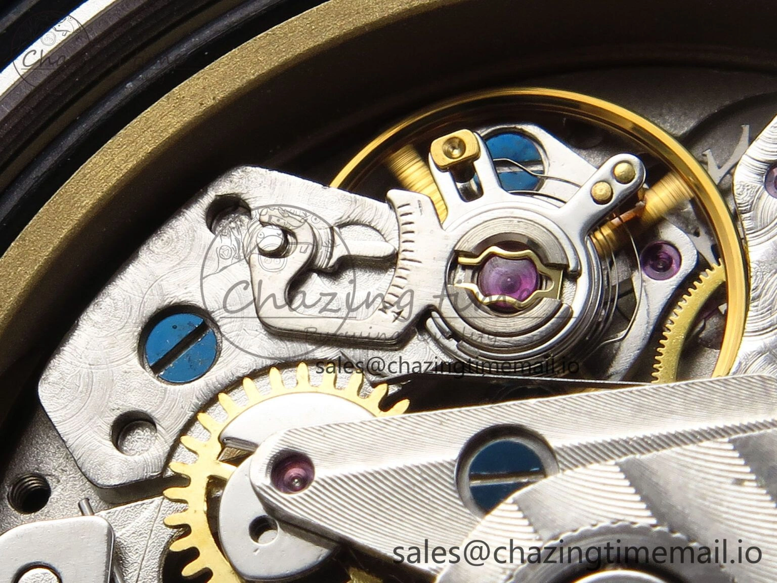 Avenger Chrono 45mm SS TF 1:1 Best Edition Black Dial on SS Bracelet A WellDesigned 5435
