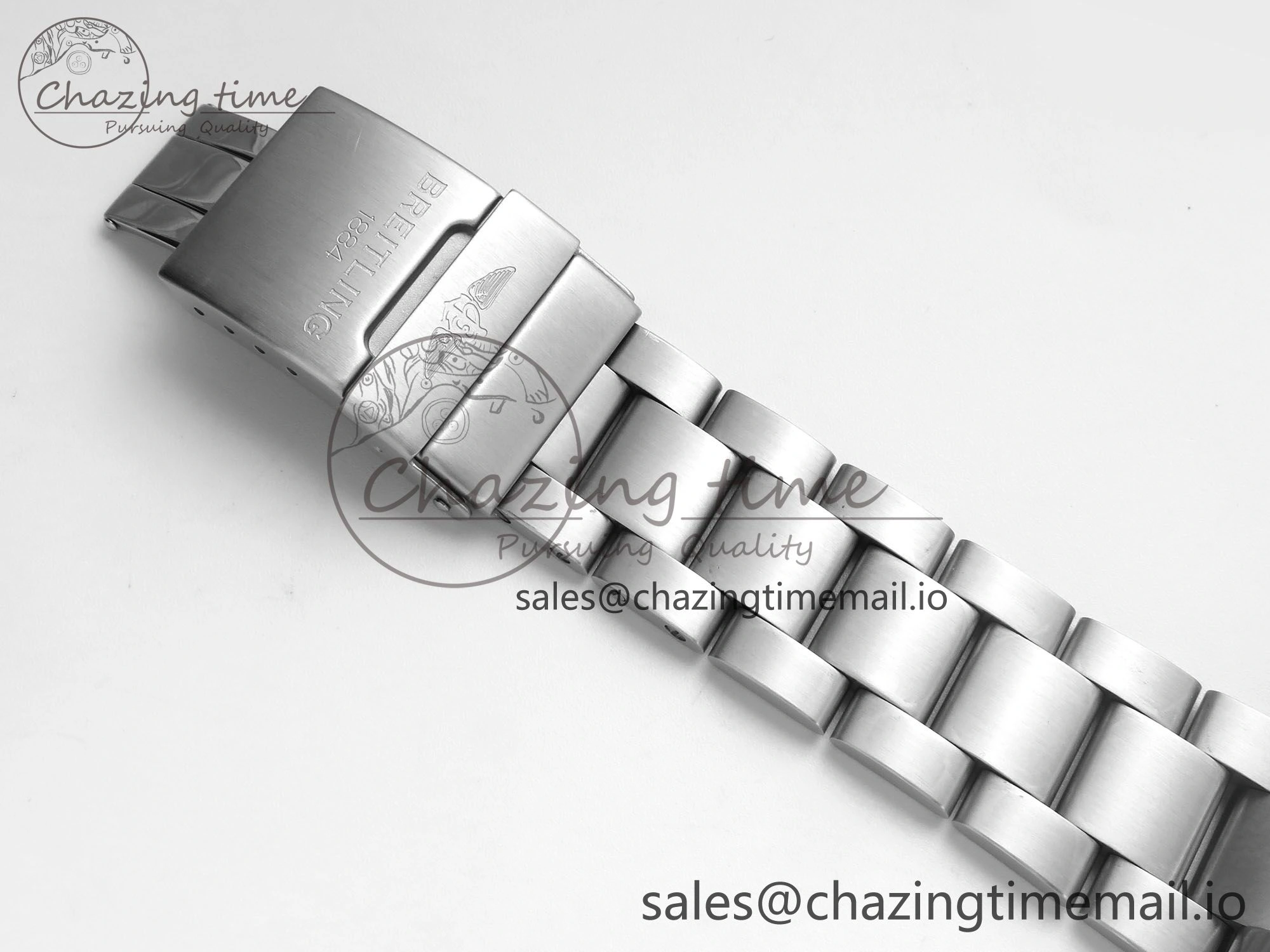 Avenger Chrono 45mm SS TF 1:1 Best Edition Black Dial on SS Bracelet A WellDesigned 5435