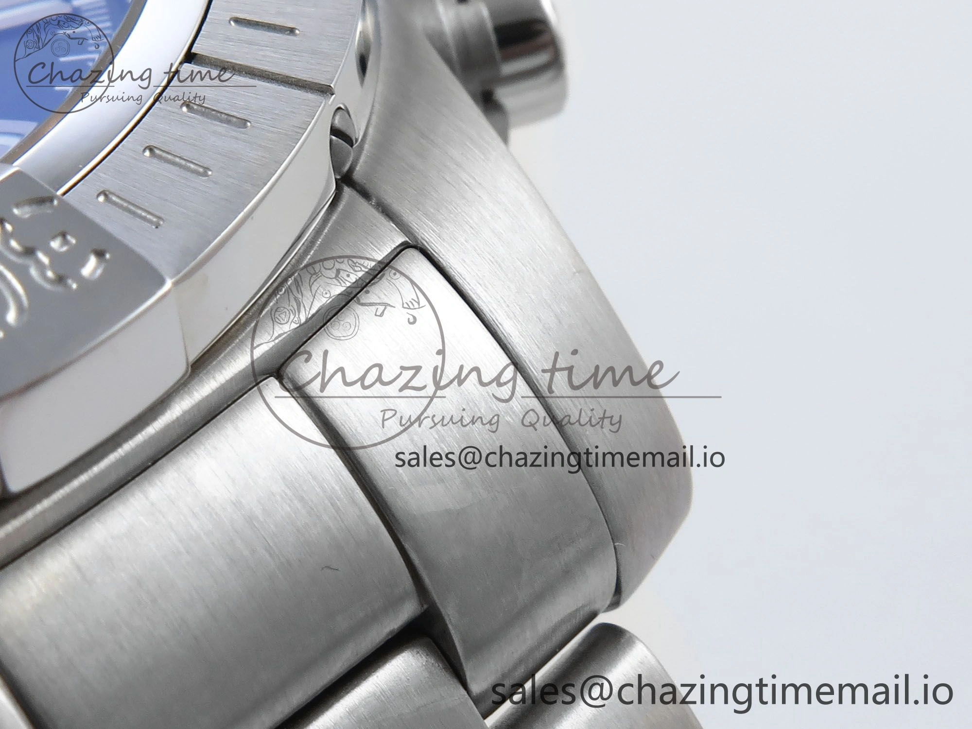 Avenger Chrono 45mm SS TF 1:1 Best Edition Black Dial on SS Bracelet A WellDesigned 5435