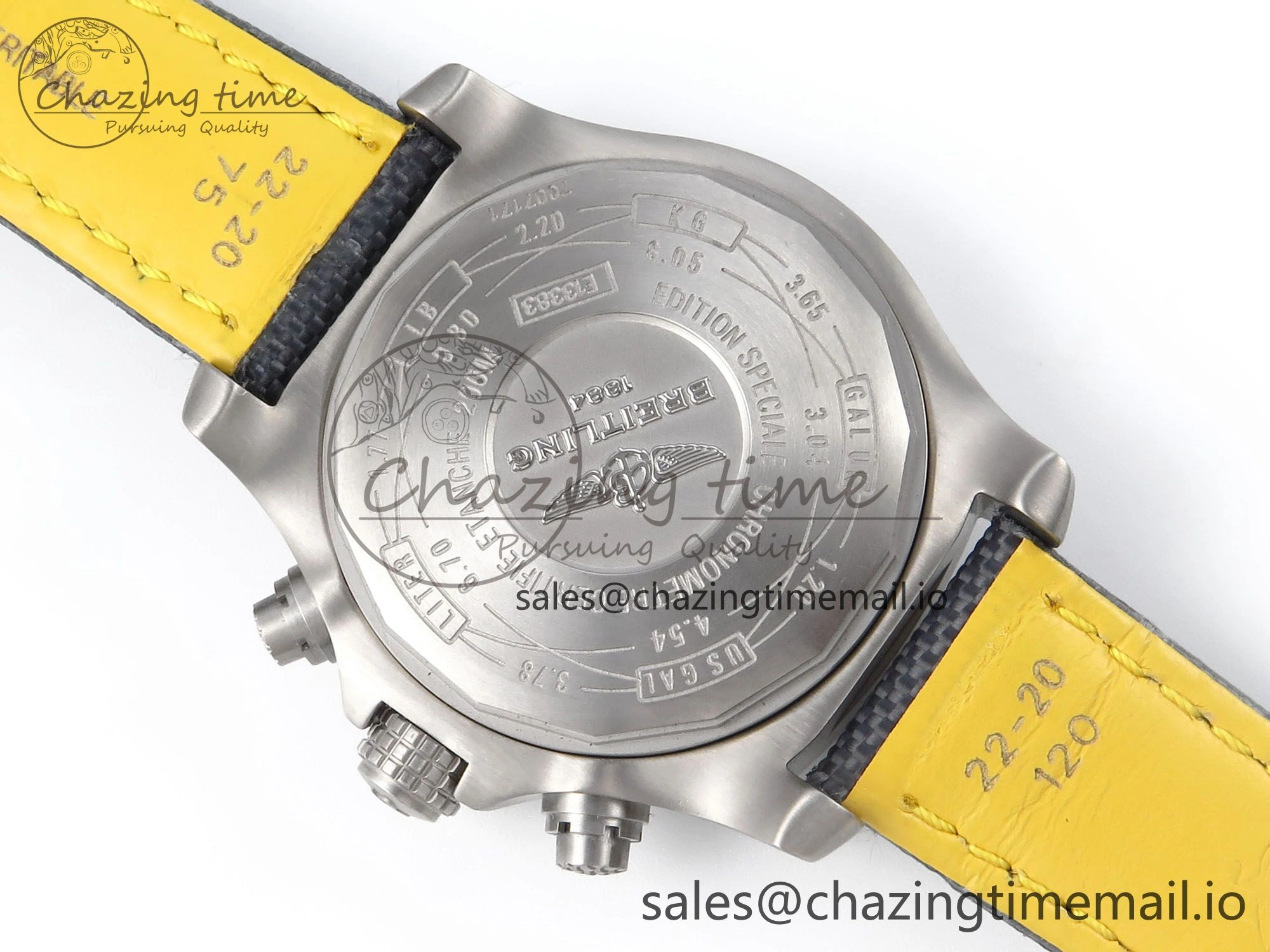 Vibrant Avenger Chrono 45mm TF 1:1 Best Edition Gray Dial on Gray Nylon Strap A 5432
