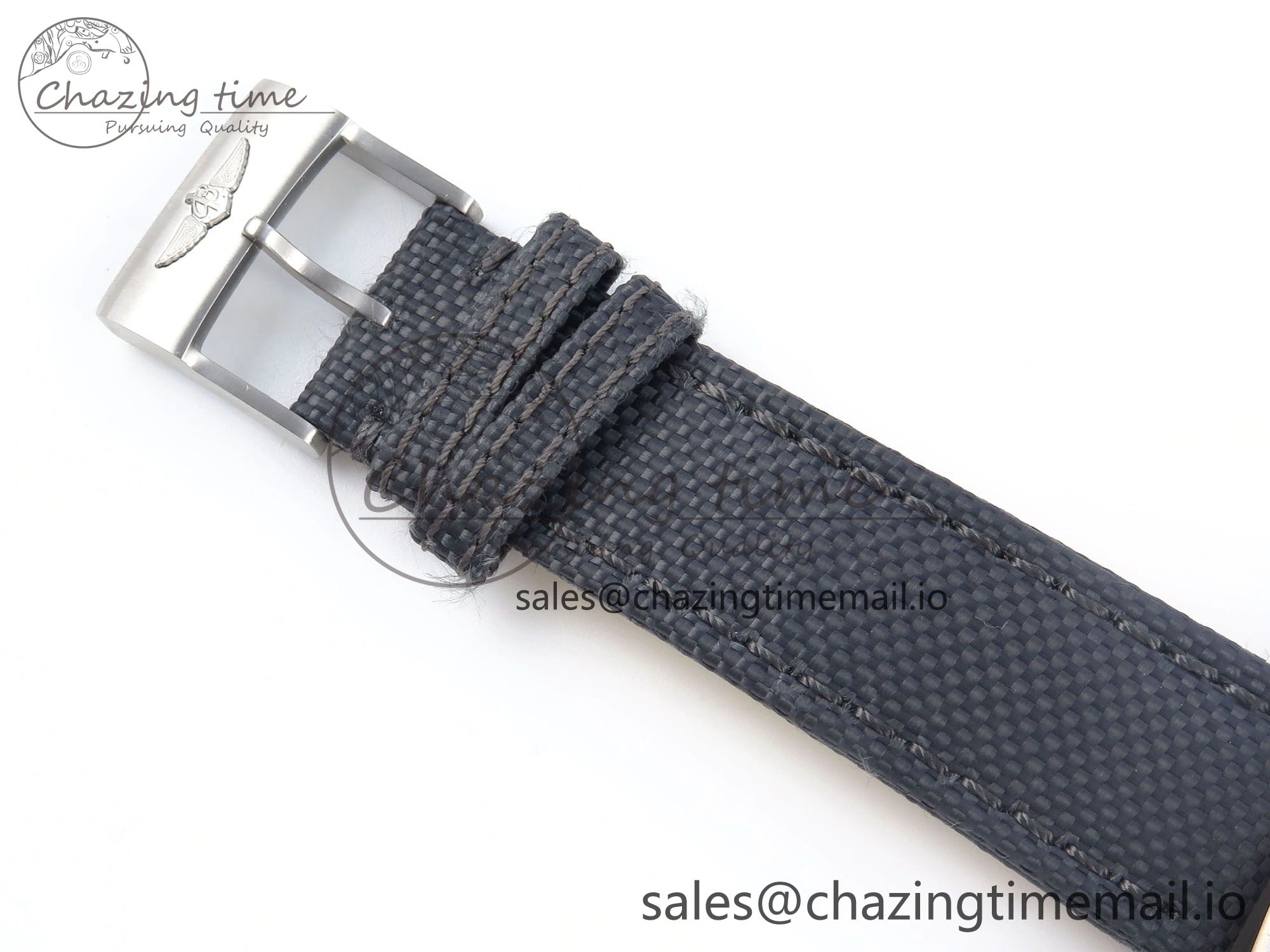 Vibrant Avenger Chrono 45mm TF 1:1 Best Edition Gray Dial on Gray Nylon Strap A 5432