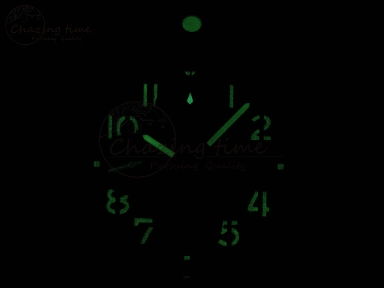 Avenger Chrono 45mm TF 1:1 Best Edition Green Dial on Green Nylon Strap A Seasonal 5434