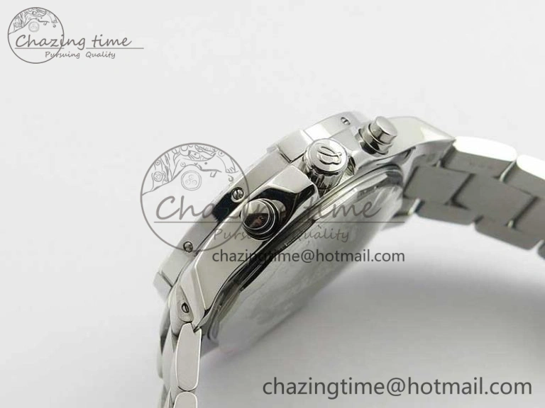 OdorResistant Avenger Chronograph 43mm SS B12F Best Edition Blue Dial on SS Bracelet A 5582