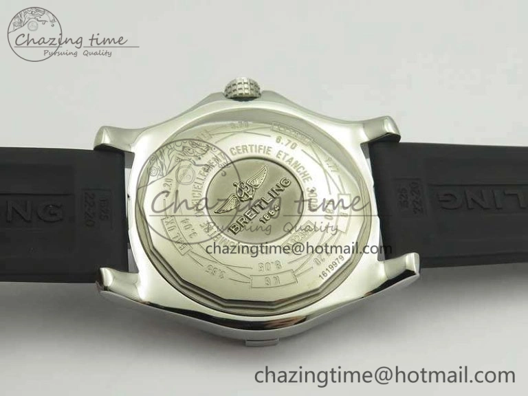 Avenger GMT A32390 SS GF 1:1 Best Edition Black Dial On Rubber Strap A UrbanStyle 5647