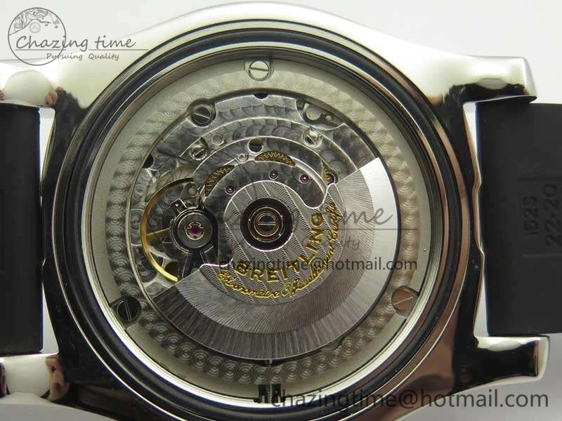 Avenger GMT A32390 SS GF 1:1 Best Edition Black Dial On Rubber Strap A UrbanStyle 5647