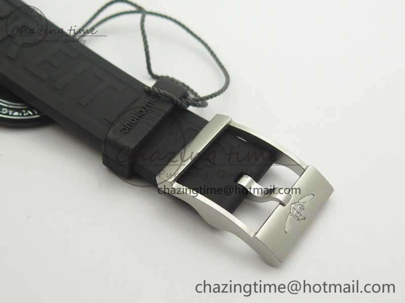 Avenger GMT A32390 SS GF 1:1 Best Edition Black Dial On Rubber Strap A UrbanStyle 5647