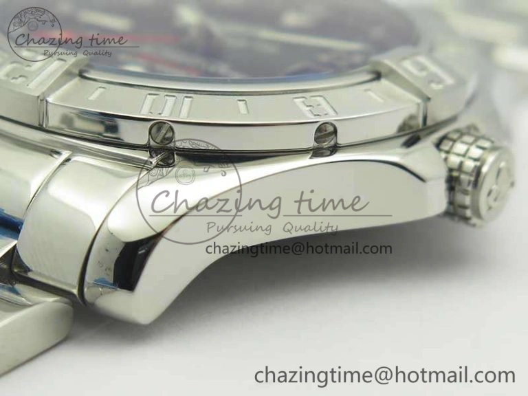 Avenger GMT A32390 SS GF 1:1 Best Edition Black Dial On SS Bracelet A MoistureWicking 5649