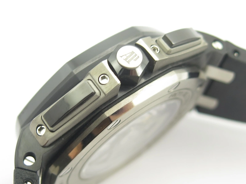 Avenger GMT DLC Black Stick Marker Textured Dial Red Inner Bezel On Leather Strap A Cozy 5768