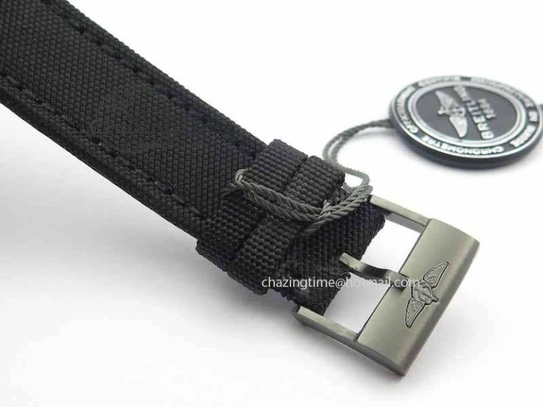 Avenger GMT DLC GF Best Edition Black Sticks Marker Dial On Nylon Strap A Upgraded 5735