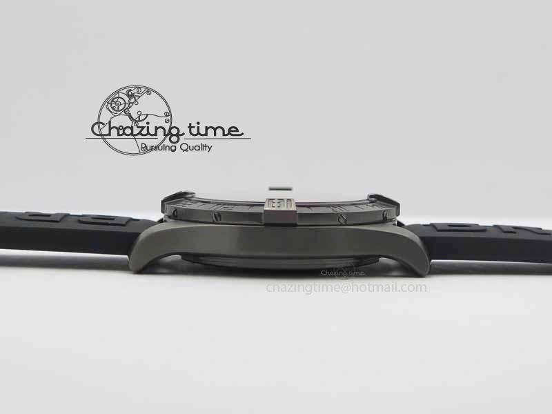 Avenger GMT DLC GF Best Edition Black Sticks Marker Dial On Rubber Strap A Affordable 5734