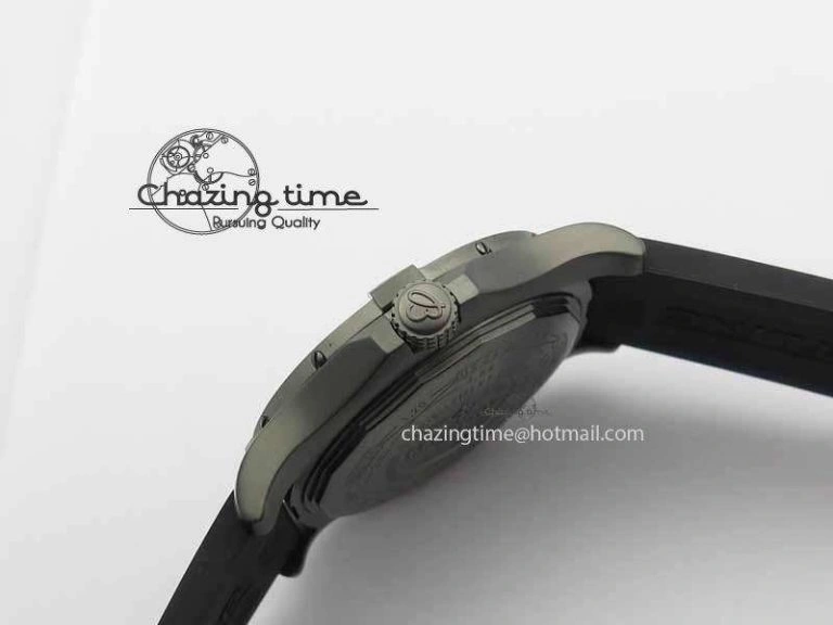 Avenger GMT DLC GF Best Edition Black Sticks Marker Dial On Rubber Strap A Affordable 5734