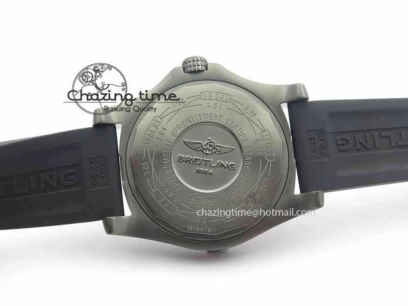 Avenger GMT DLC GF Best Edition Black Sticks Marker Dial On Rubber Strap A Affordable 5734
