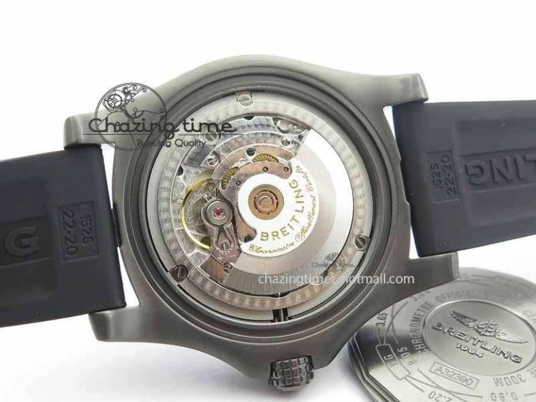 Avenger GMT DLC GF Best Edition Black Sticks Marker Dial On Rubber Strap A Affordable 5734