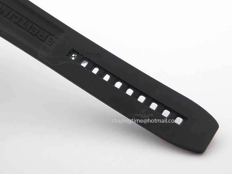 Avenger GMT DLC GF Best Edition Black Sticks Marker Dial On Rubber Strap A Affordable 5734