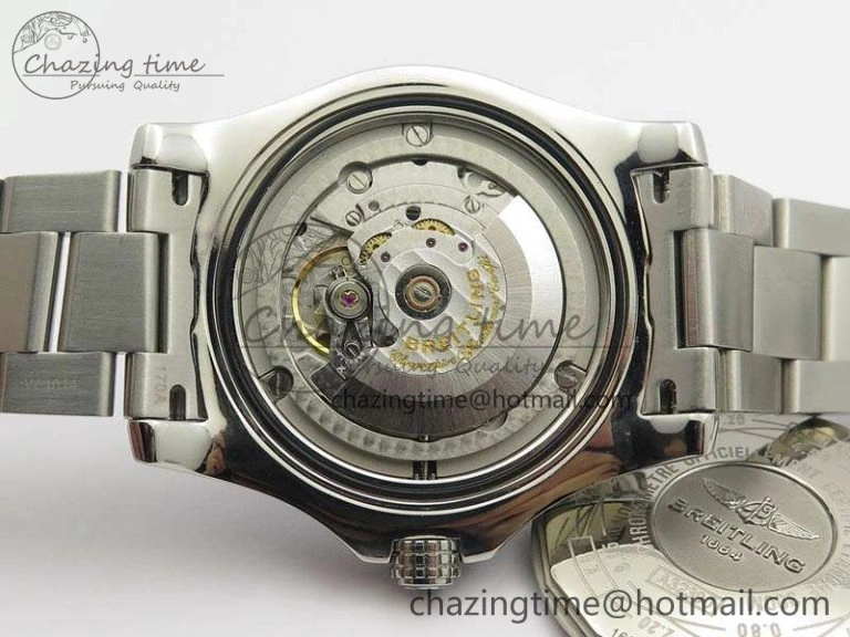 Unisex Avenger GMT SS GF 1:1 Best Edition Black Sticks Marker Dial On SS Bracelet A 5709