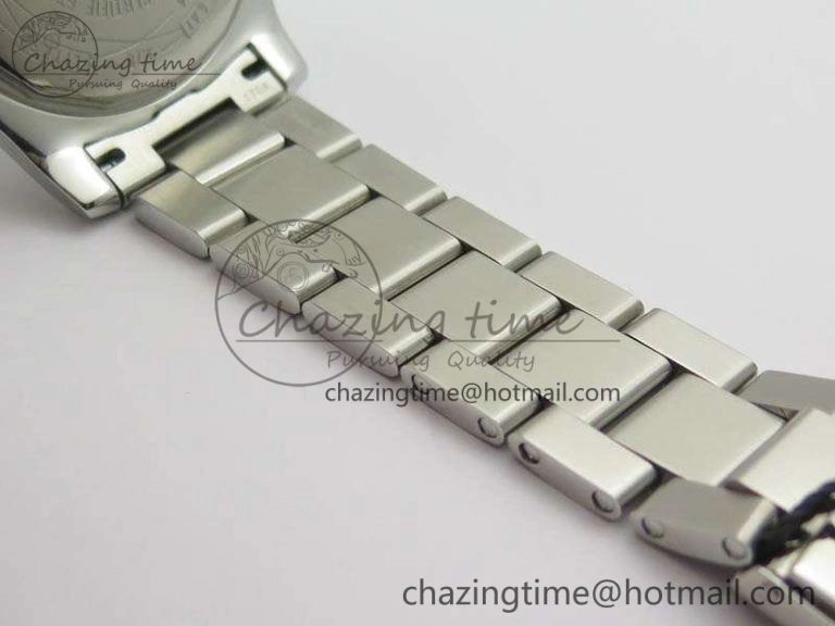 Unisex Avenger GMT SS GF 1:1 Best Edition Black Sticks Marker Dial On SS Bracelet A 5709