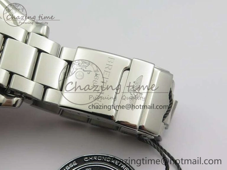 Unisex Avenger GMT SS GF 1:1 Best Edition Black Sticks Marker Dial On SS Bracelet A 5709