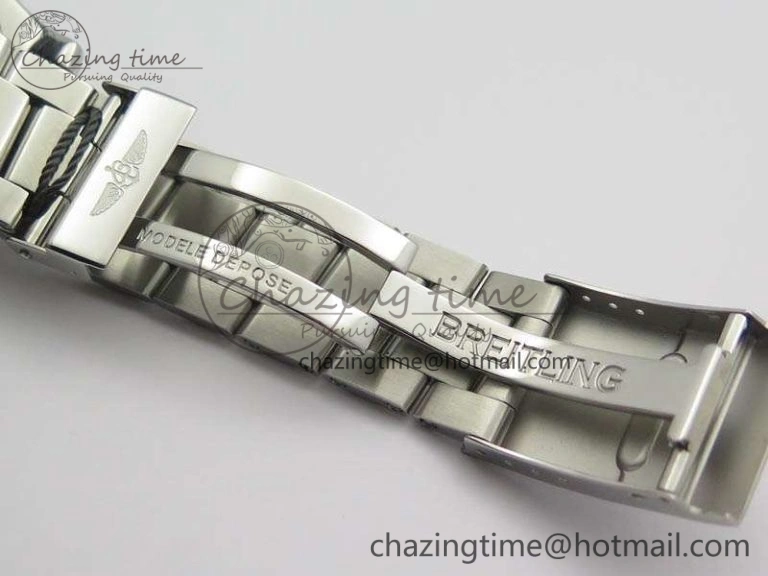 Unisex Avenger GMT SS GF 1:1 Best Edition Black Sticks Marker Dial On SS Bracelet A 5709