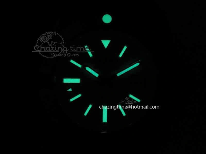 Premium Avenger GMT SS GF 1:1 Best Edition White Sticks Marker Dial On Rubber Strap A 5741