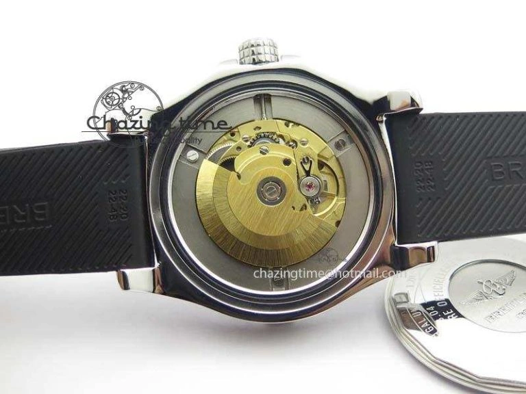 Stretchable Avenger II GMT SS Cream Dial On Rubber Strap A 5786