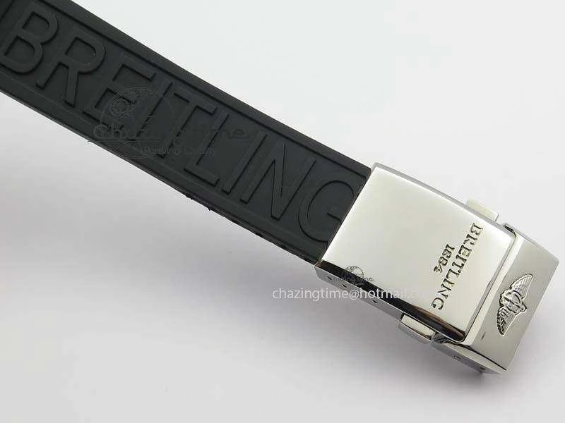 Stretchable Avenger II GMT SS Cream Dial On Rubber Strap A 5786