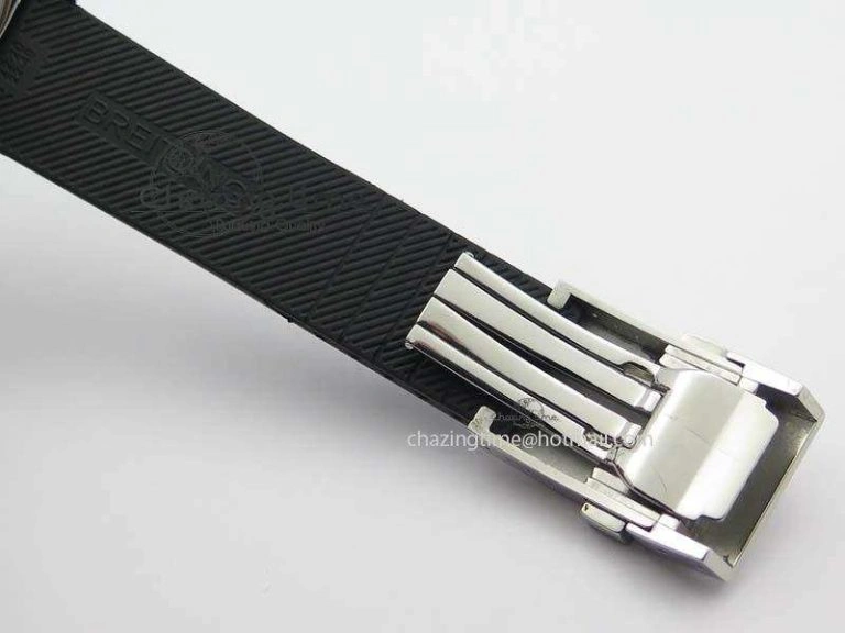 Stretchable Avenger II GMT SS Cream Dial On Rubber Strap A 5786